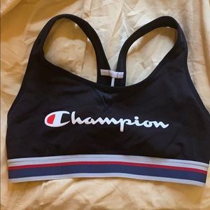 Champion sports bra size Large